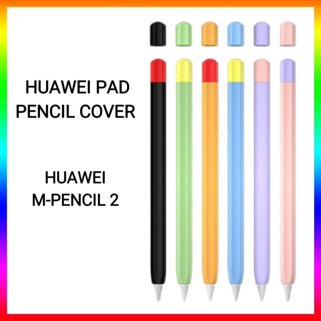 Huawei M-Pencil 2 Smart Pencil Color Contrast Soft Silicone Scratch Proof Pencil Cover