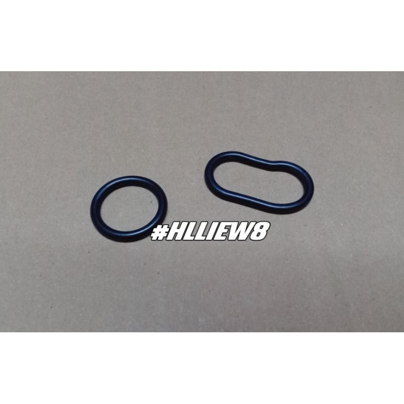 [ hlliew8 ] Honda CRV CR-V 2007 ~ RE3 /4 SWA T0A 2.4 K24Z ตัวเรือนกรองน้ํามัน O Ring Set ( 2 ชิ้น)