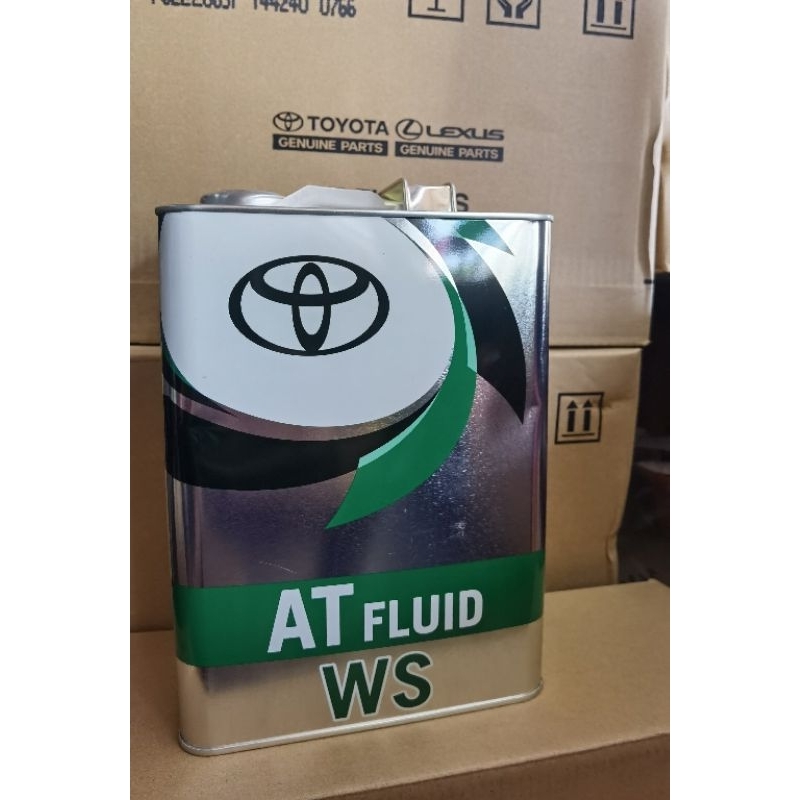 TOYOTA AUTO TRANMISION OIL AUTO OIL WS 4L
