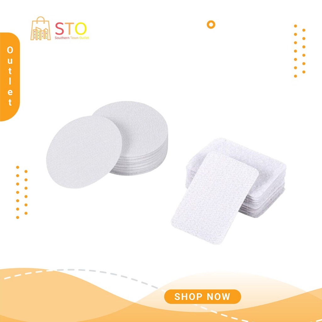 STO Double Sided Adhesive Velcro Tape Non-Slip Couch Cushion Washable For Sofa Bed Carpet Household