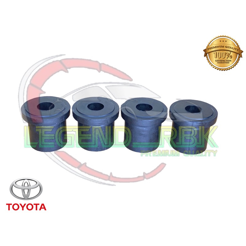 (4 ชิ้น) TOYOTA LAND CRUISER HJ75 HZJ75 18009 REAR LEAF SPRING RUBBER BUSH