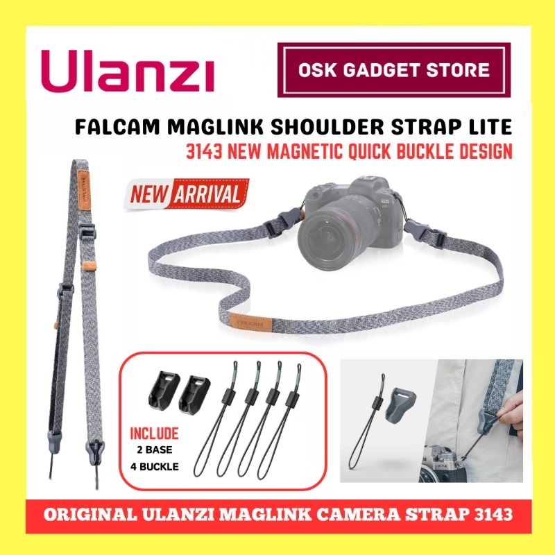 Ulanzi Falcam 3143 Maglink Quick Magnetic Buckle สายคล้องไหล่กล้อง Ulanzi Maglink Strap