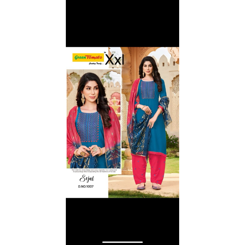 NEW DESIGN READYMADE PUNJABI SUIT