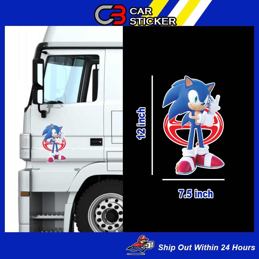 สติ๊กเกอร์ Hino Sonic Lorry / W909