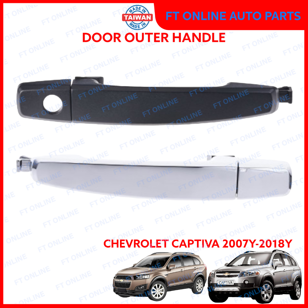 Chevrolet CAPTIVA มือจับประตูด้านนอก พร้อมฝาปิด สําหรับ 2007-2018 C100 C140 2008 2009 2010 2011 2012 2013 2014 2015