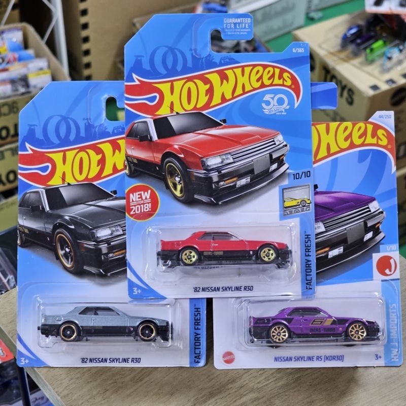 NISSAN SKYLINE RS (KDR30) HOT WHEELS MAINLINE