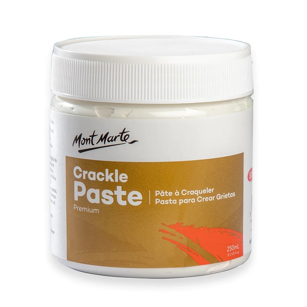 Mont Marte Crackle Paste พรีเมี่ยม 250 มล. อุปกรณ์ภาพวาดศิลปะ