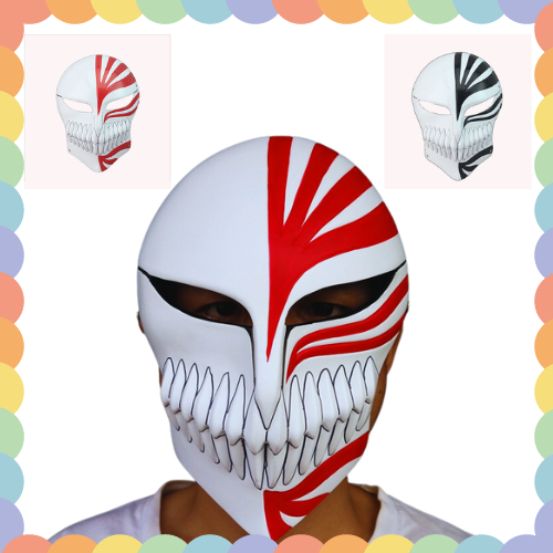 Ichigo Mask Bankai Red หรือ BlackHalloween Bleach Mask