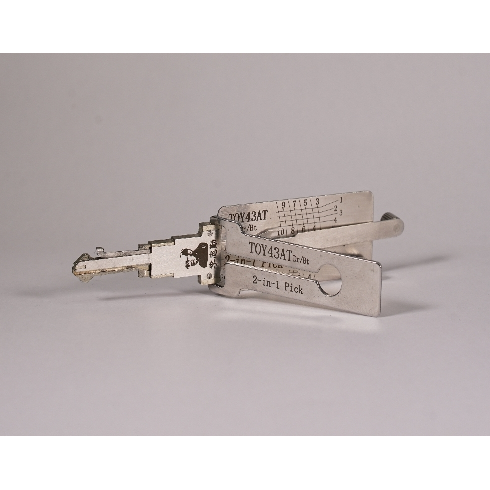 Lishi 2in1 TOY43AT NSN14 MAZ24 MIT11 MIT8 TOY38R HU87 HYN11 HY15 HY16 HY17 FO38 CY24 GM37 GM39 BYD01