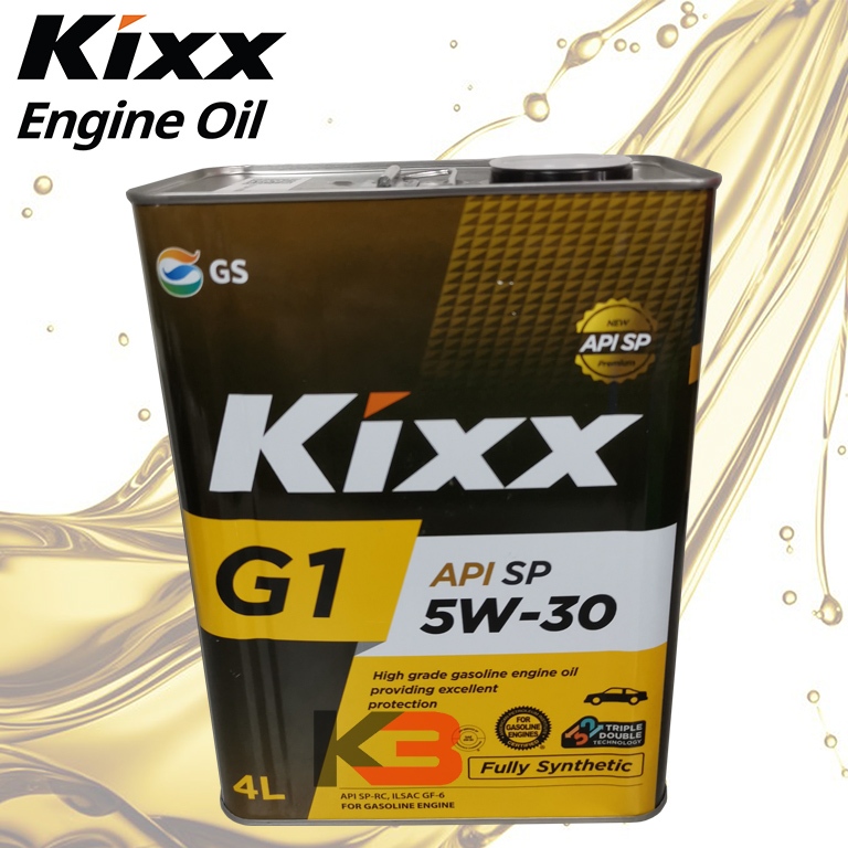 KIXX G1 5W30 / 5W40 / 0W20 FULLY SYNTHENTIC 4 ลิตร ENGINE OIL