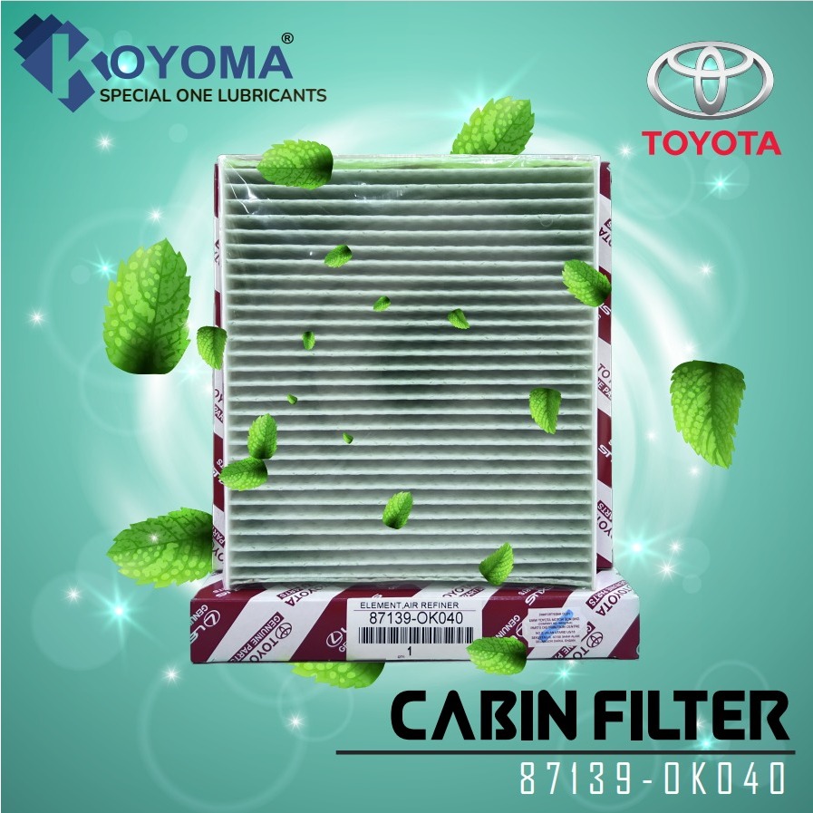 TOYOTA VELLFIRE,ALPHARD,HILUX,INNOVA CABIN FILTER (87139-0K040/87139-0K060)