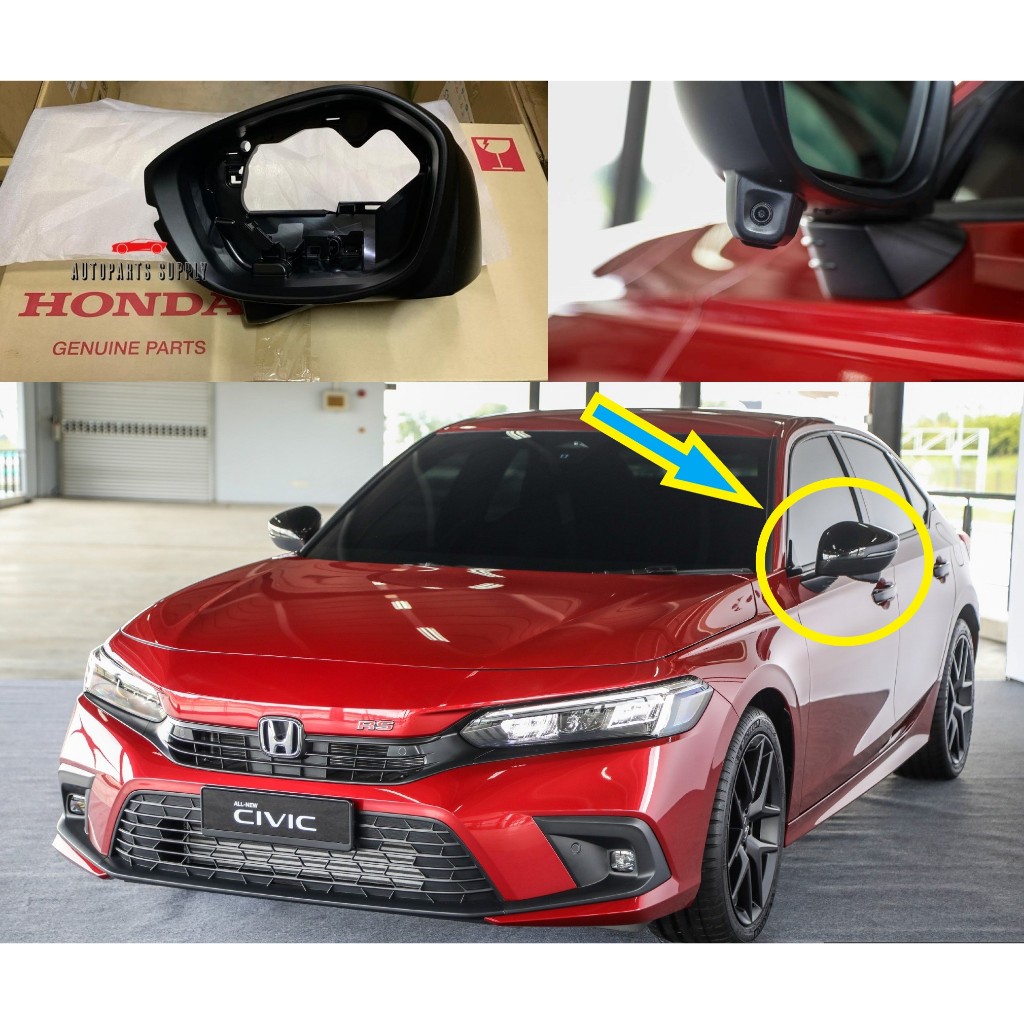 HONDA CIVIC FE FL5 2022 - 2026 กระจกมองข้างกระจกมองข้าง LH RH