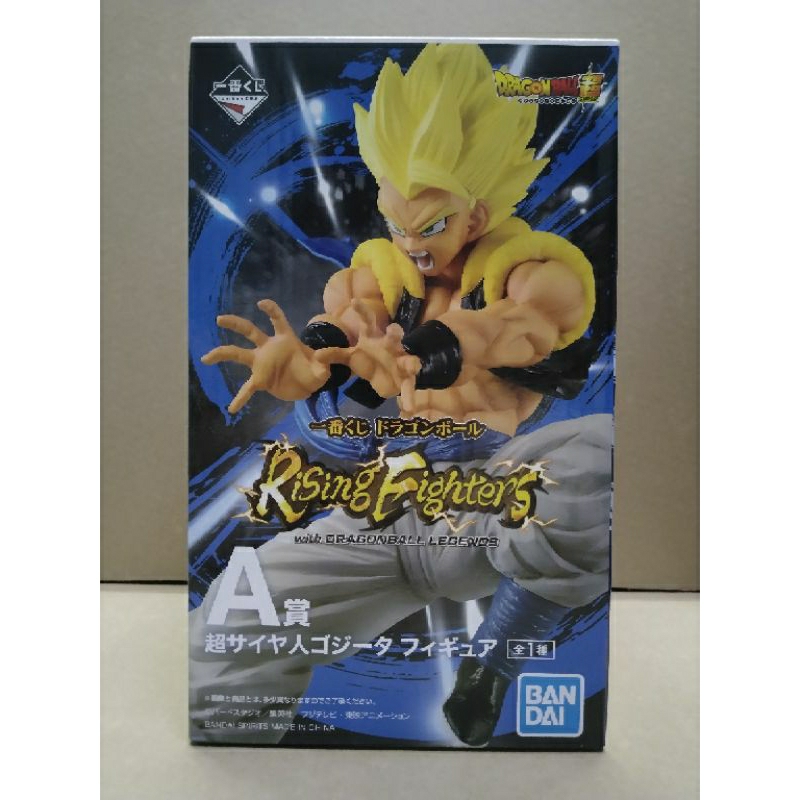 BANDAI ICHIBAN KUJI Rising Fighter พร้อม Dragonball Legends Super Saiyan Gogeta [Prize A]