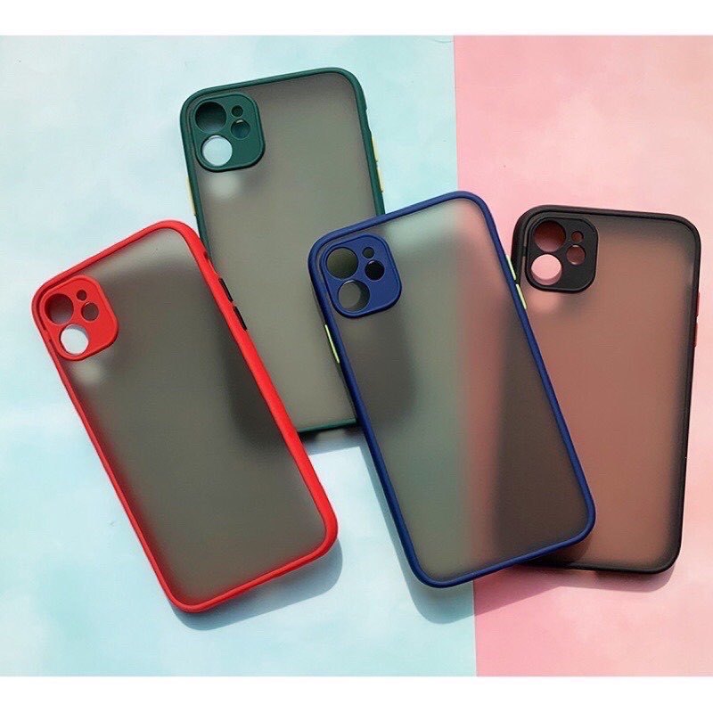 Redmi 4A 4X 5 5A 5 PLUS 6 6A 7 7A 8 8A กล้องปกป้อง Matte Shock Proof Case