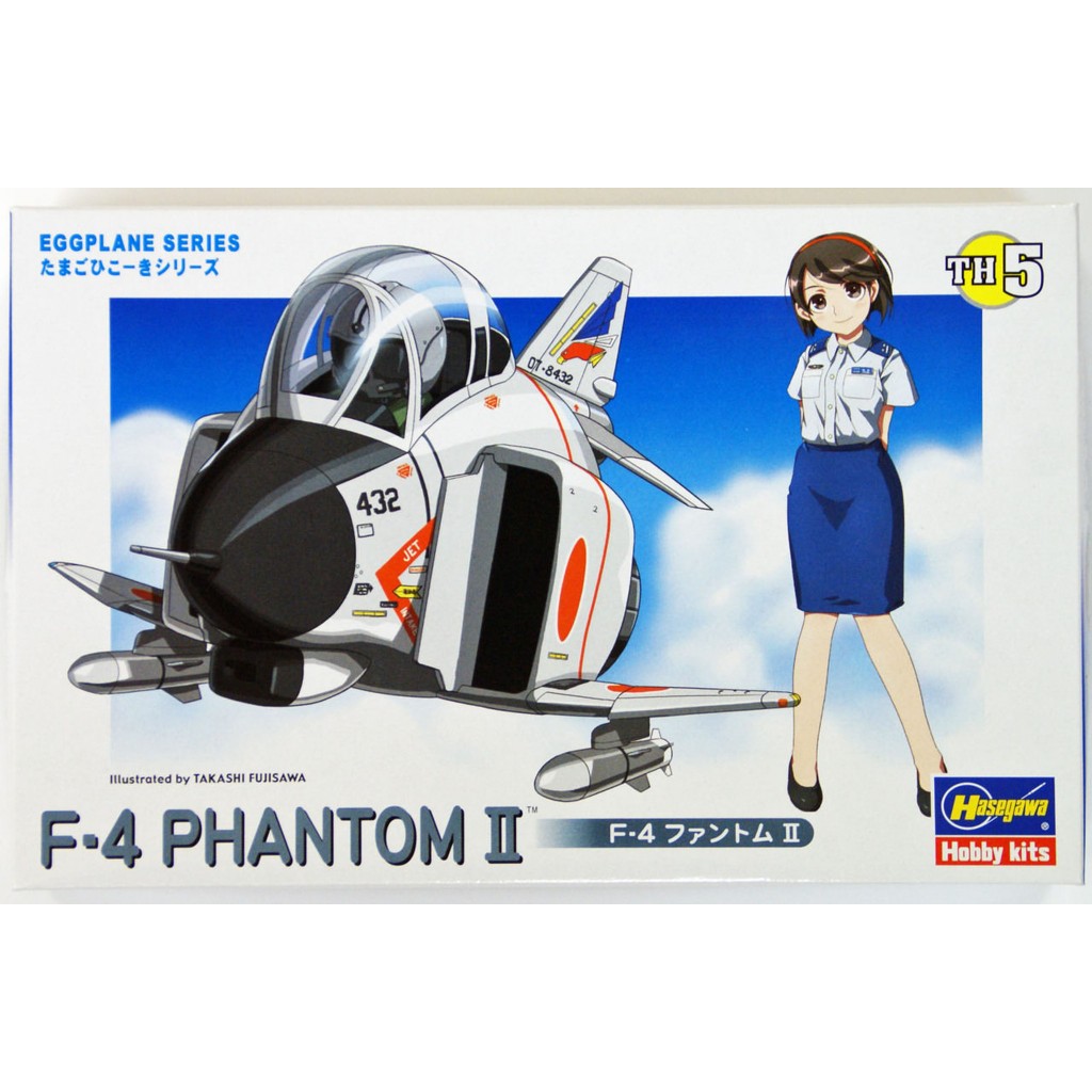 Hasegawa TH5 F-4 Phantom II Egg Plane ชุดโมเดลพลาสติก 60105