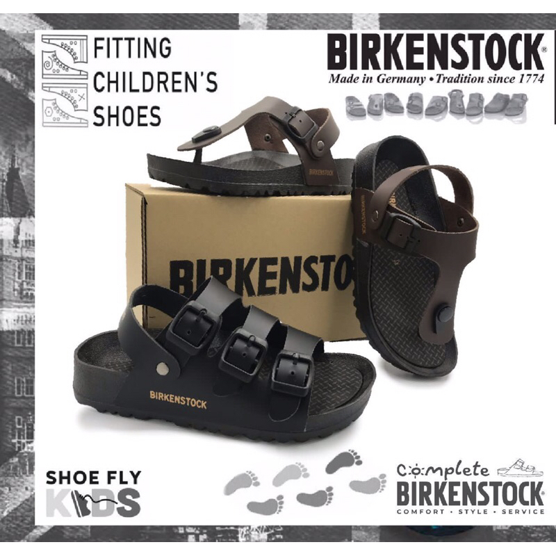 Hot Brikenstock Kids Raya Smart Street Comfort รองเท้าแตะ รองเท้าแตะ Raya Budak Brikenstock Bergaya