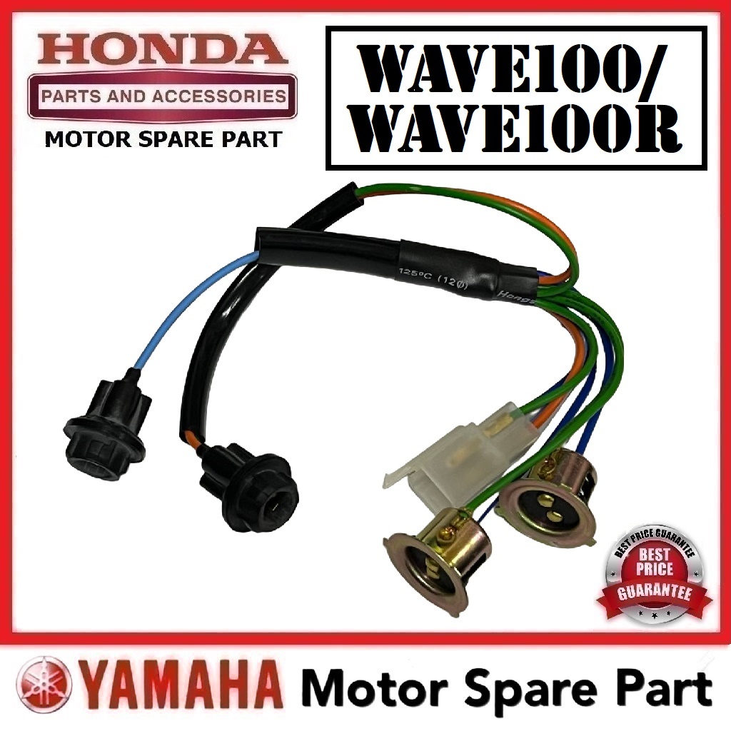 HONDA WAVE100 / WAVE100R HEAD LAMP SOCKET 0 HEADLAMP LIGHT HEADLIGHT LAMPU DEPAN WAVE 100 WAVE100-R 