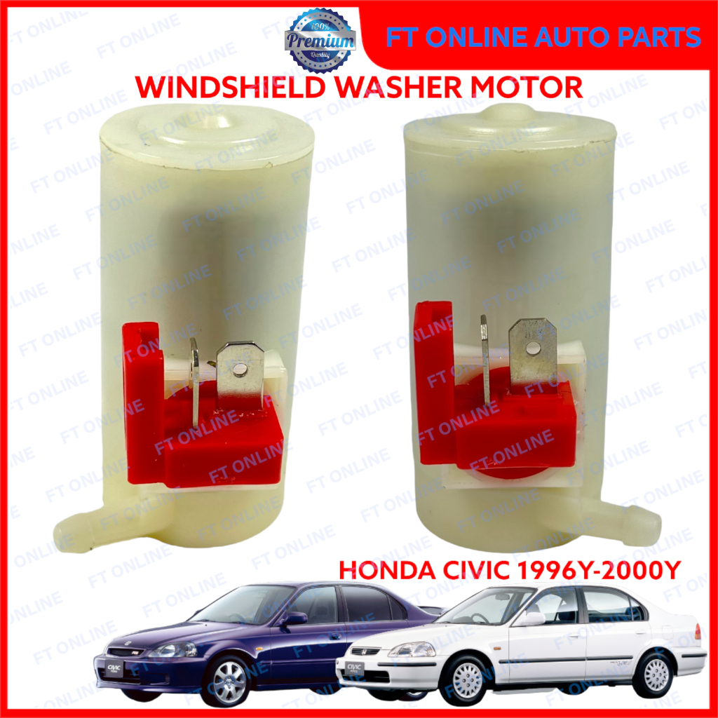 HONDA CIVIC 1996-2000 SO4 SO3 S21 EK EJ WASHER มอเตอร์/PUMP WINDSHIELD WIPER TANK 1997 1998 1999