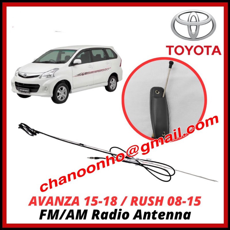 SL-965 TOYOTA AVANZA 15-18/RUSH 08 ชุดเสาอากาศด้านข้างวิทยุรถยนต์เปลี่ยนเครื่องเล่นเสียง FM AM ANTEA