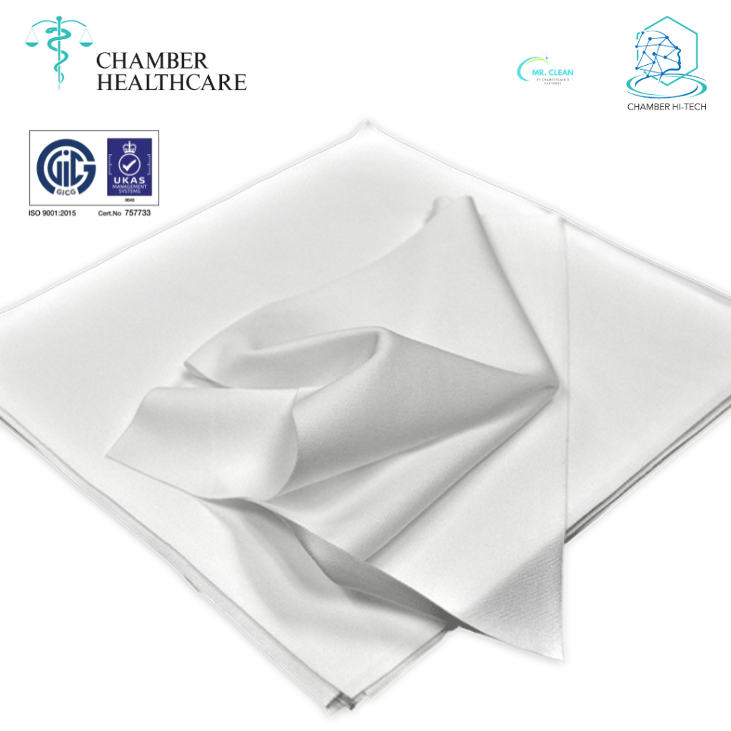 Chamber Hi-tech Superfine Cleanroom ที่ปัดน้ําฝนไมโครไฟเบอร์ [9" x 9"]