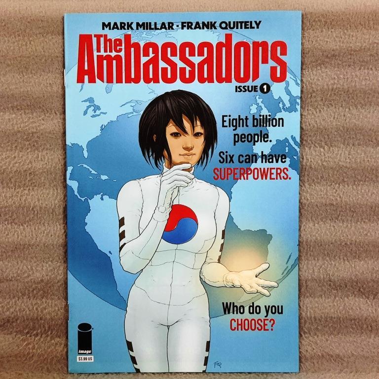Ambassadors 1 (Image Comics) ฉบับแรก (Mark Millar, Frank Quitely)