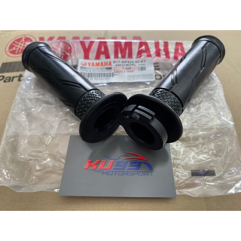 Y15ZR Y16ZR LC135 V8 FI HANDLE GRIP SET GETAH THROTTLE PIPE GETAH SARUNG HANDLE PAIP Y15 Y16 135LC B