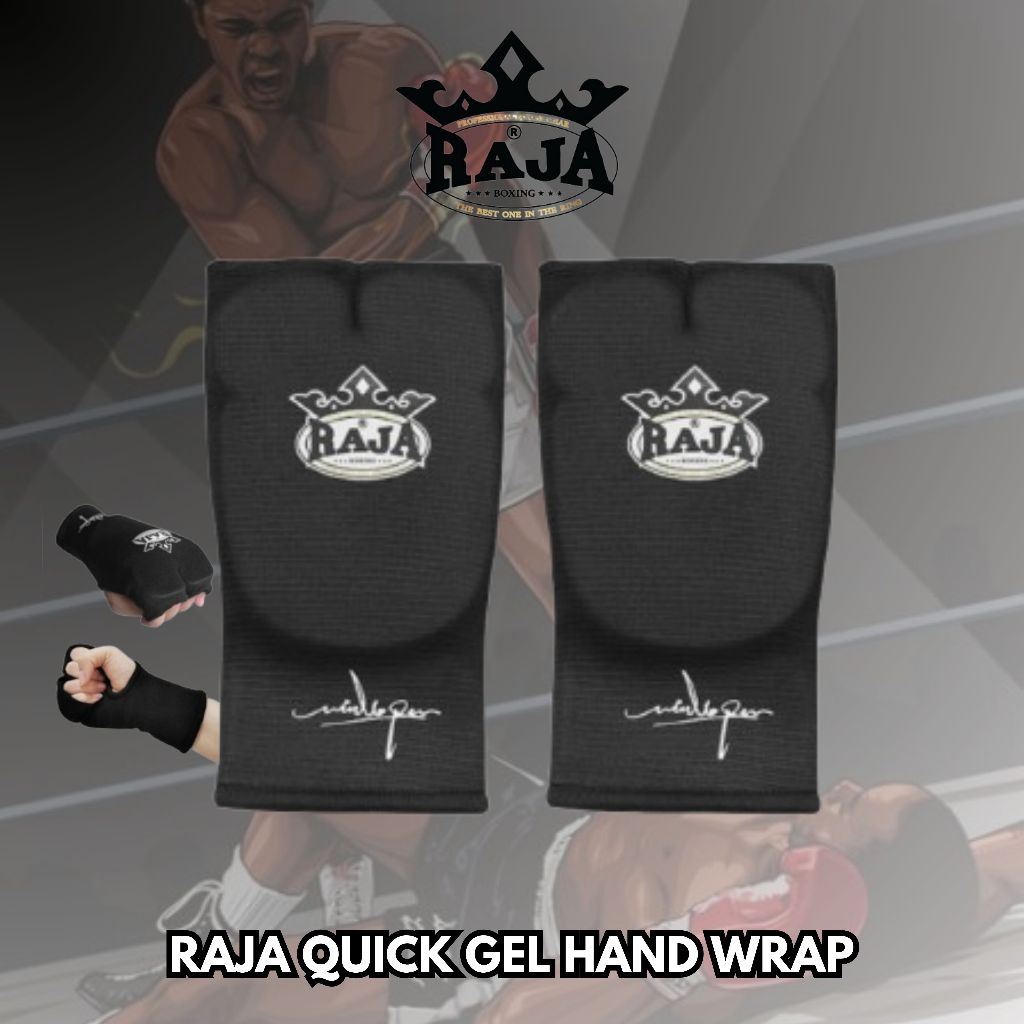 Raja Muay Thai Boxing Quick Gel Hand Wraps Quick Wraps Speed Wraps Quick Wraps Boxing Bandage