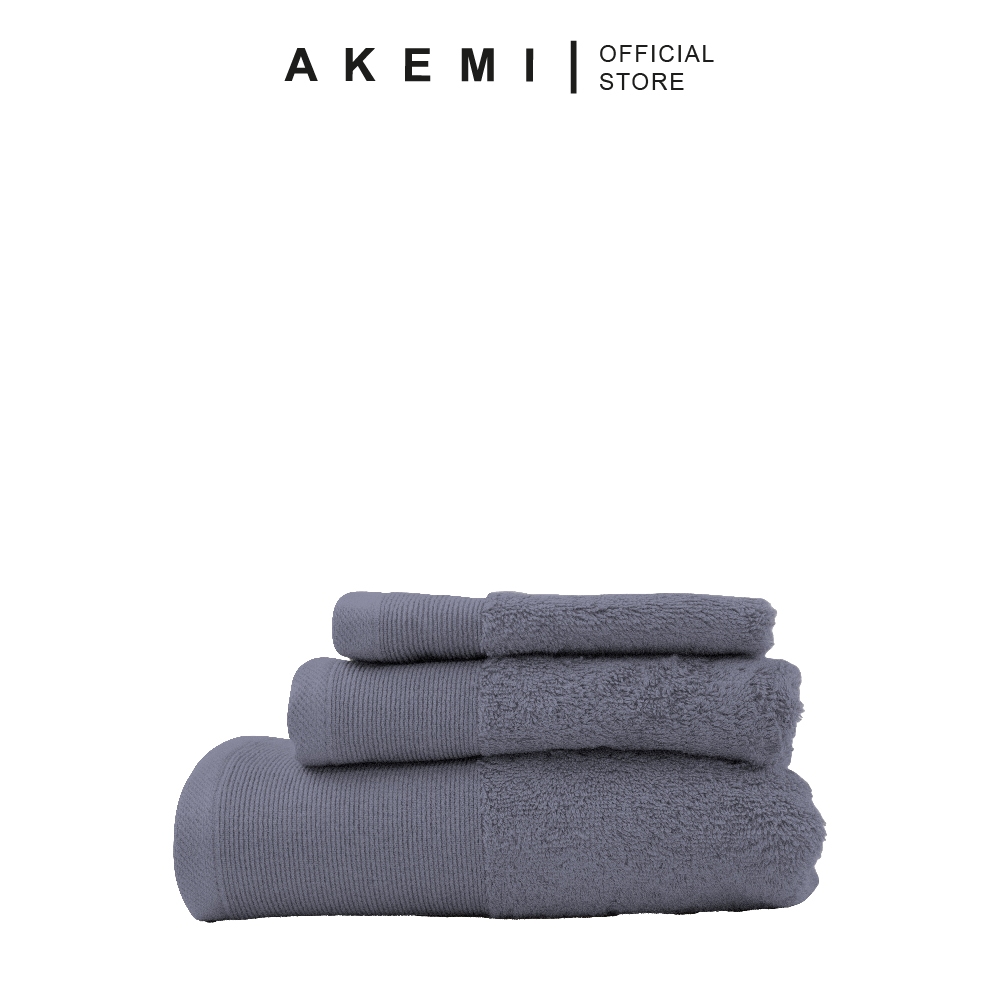 Akemi ผ้าขนหนูอาบน้ํา ผ้าฝ้าย ไม้ไผ่ (70 ซม. x 140 ซม.)