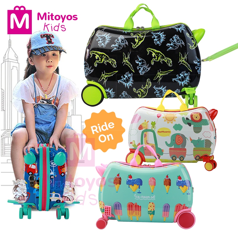 Mitoyos กระเป๋าเดินทาง ล้อลาก สกู๊ตเตอร์ ของเล่น สําหรับครอบครัว เด็ก