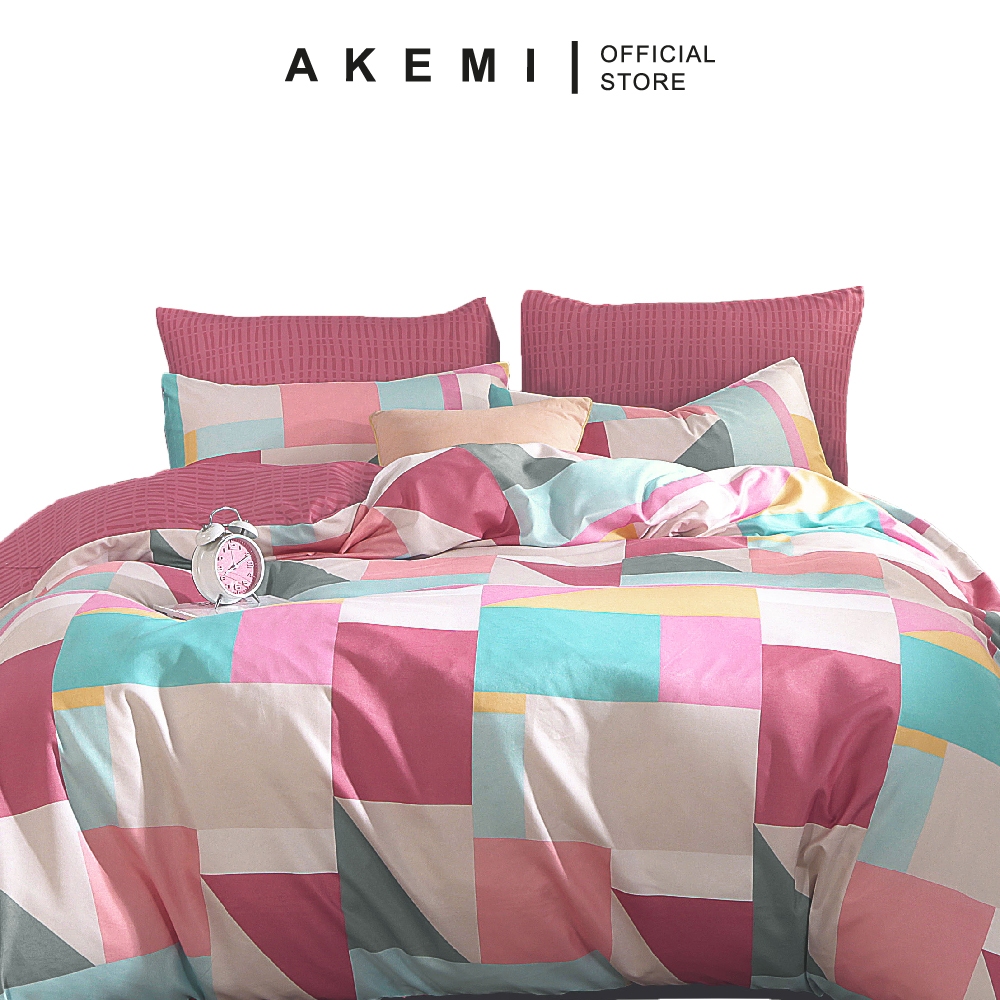 Ai by AKEMI ชุดผ้าปูที่นอน เก็บสะสมมีค่า ไมค์โตเอ็กซ์ที 100% Sateen 650TC (King)