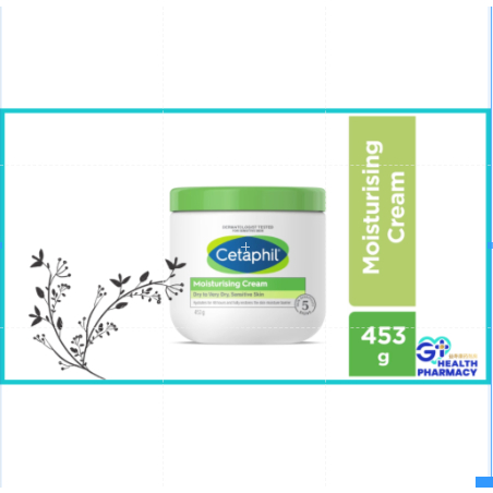 Cetaphil Moisturizing Cream for Face & Body 453g