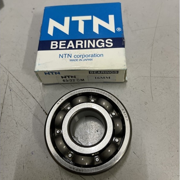 NTN 63/22 CM (16MM) BEARING 0 WAVE125 WAVE125R WAVE-125 WAVE 125 6322 63 22 16MM BEARINGS CRANKSHAFT
