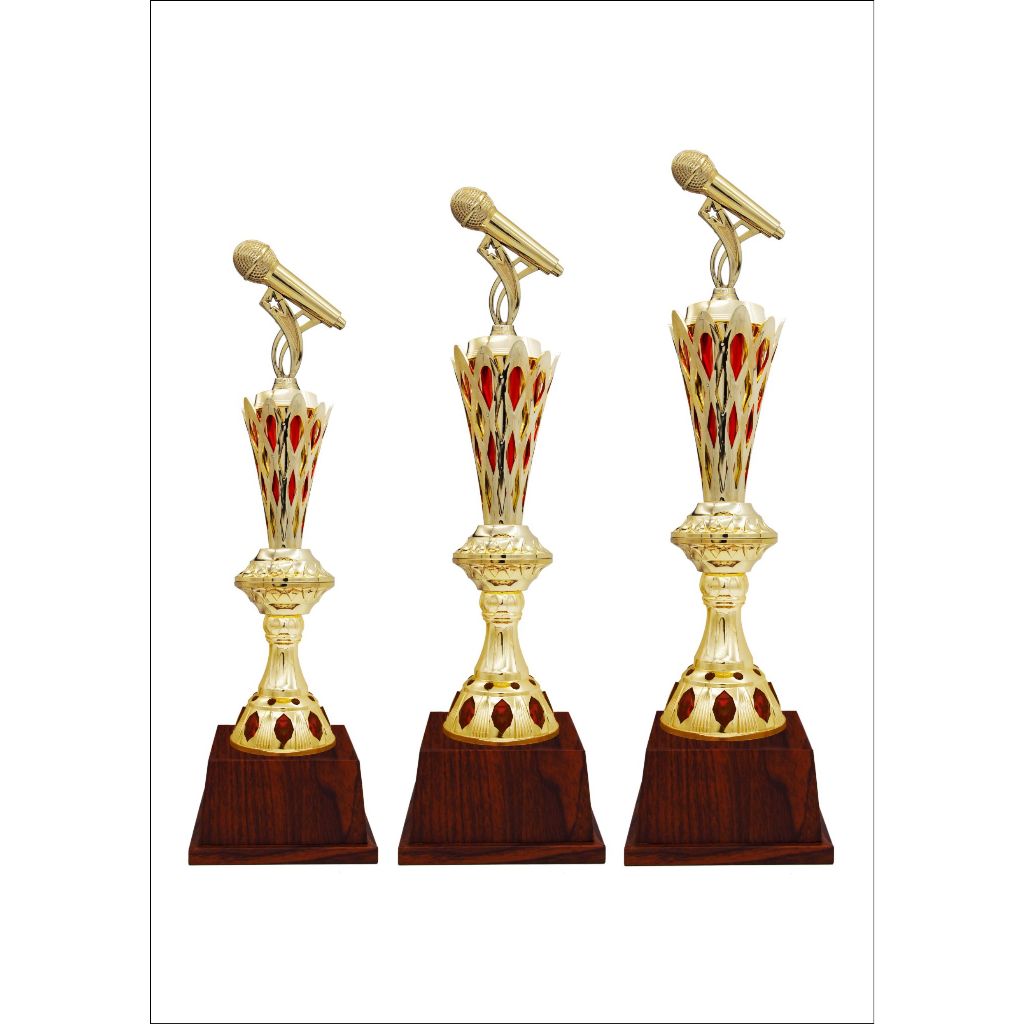 PT4195 New Generation Trophy (ไมโครโฟน Trophy) PT4195 Piala Generasi Baharu (Trofi Mikrofon)