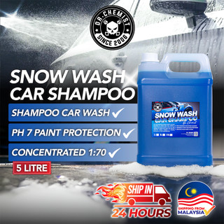 🔥Ready Stock🔥Snow Wash Car Shampoo 5KG for Car Wash/Household (Snow Effect) Bubble Wash Sabun Kereta