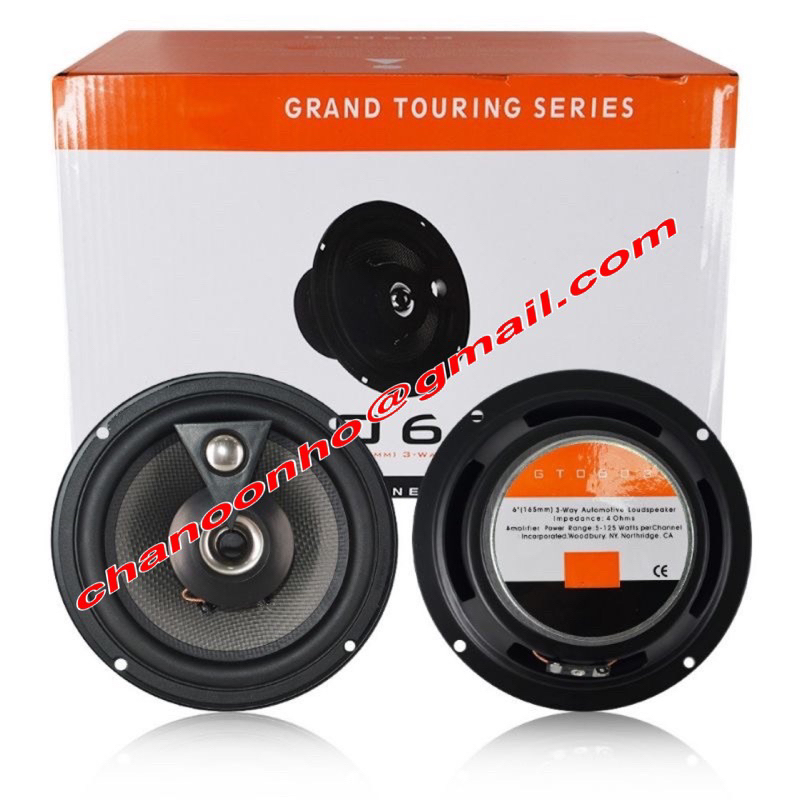 GTO-603 / GTO603 (125 WATT) JBL 4 / 5 / 6.5 / 6X9 INCH 3 WAY SPEAKER
