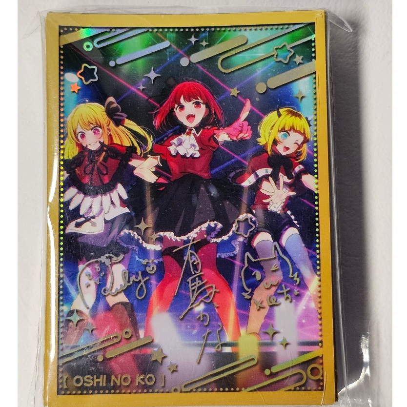 [PTYGS] ปลอกการ์ดอนิเมะฟอยล์ 67 มม. x 92 มม. 60 ชิ้น - Oshi no Ko Performance!แพ็คเกจการ์ด DTCG PTCG