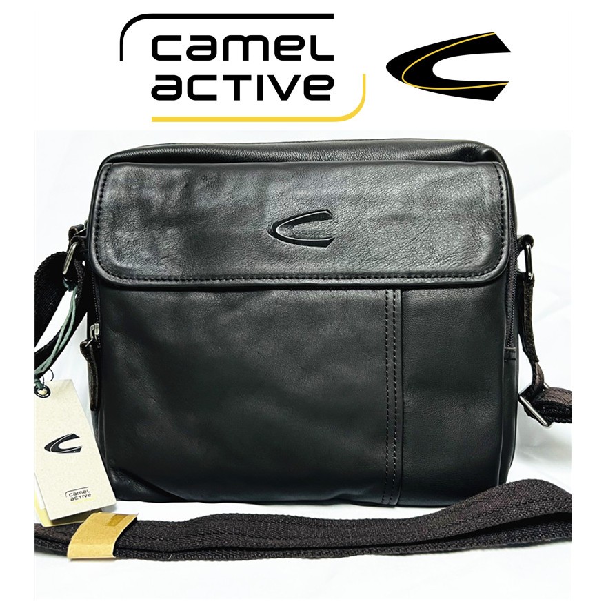 Camel Active Premium กระเป๋าสะพายไหล่ กระเป๋าหนัง คุณภาพสูง สําหรับผู้ชาย และผู้หญิง