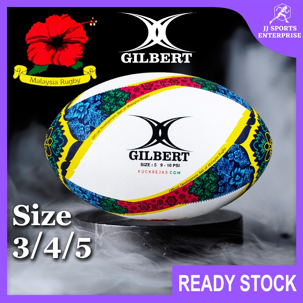 Gilbert GTR3000 GTR 3000 Wau Bulan Rugby Ball Bola Ragbi การพัฒนาอย่างเป็นทางการ Ball Rugby