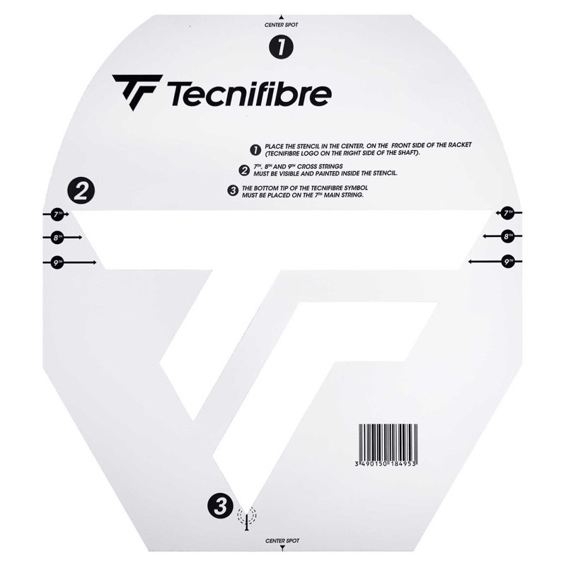 ลายฉลุไม้เทนนิส Tecnifibre