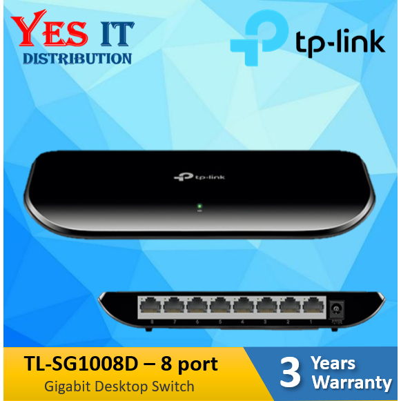 TP-Link TL-SG1008D / TL-SG1016D / TL-SG1024D 8-Port 16-Port 32-Port Gigabit Desktop Switch
