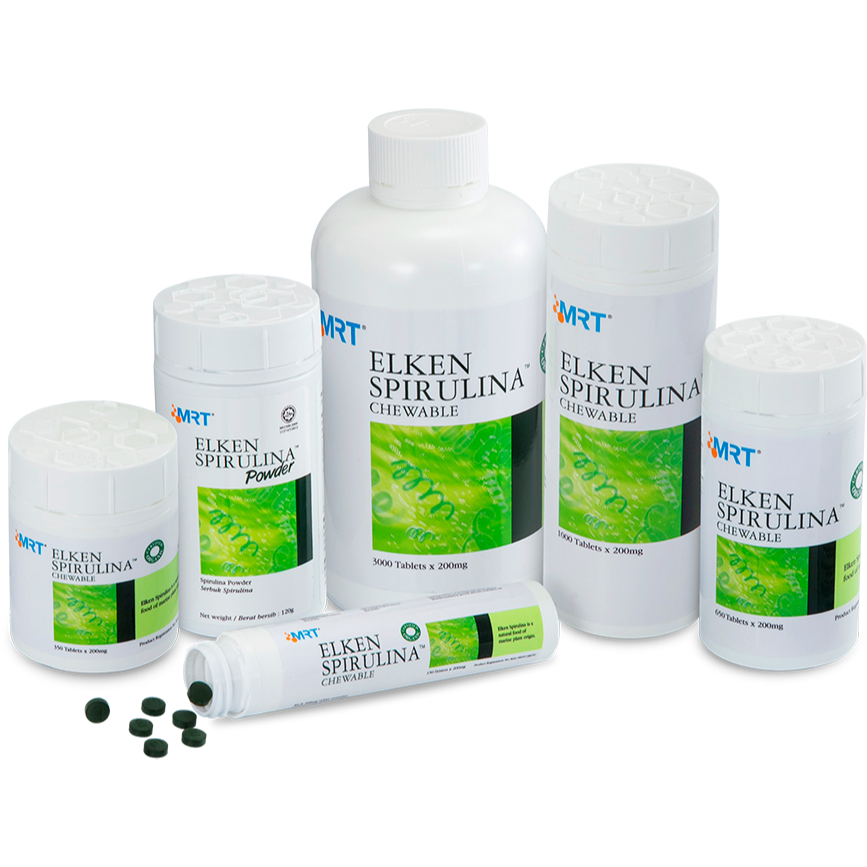 Elken Spirulina (1000 เม็ด)