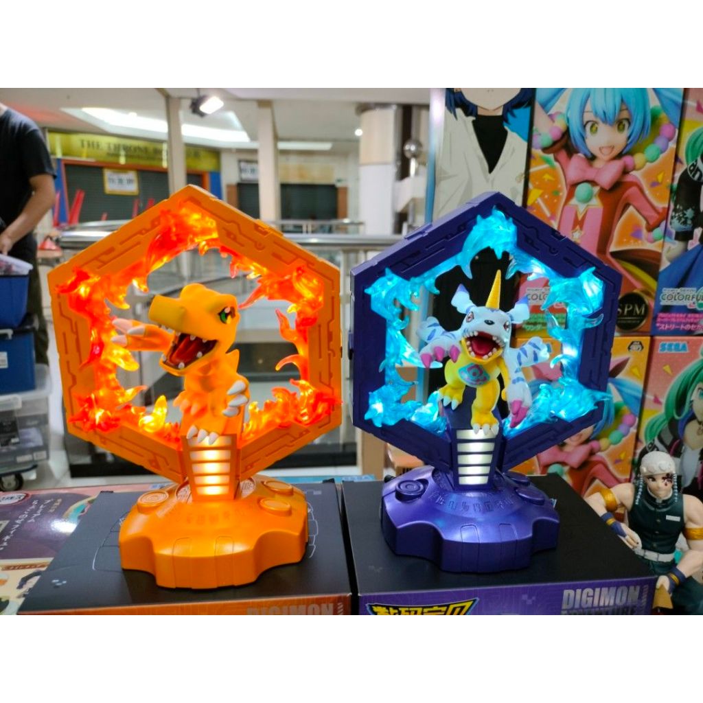 Ldcx Digimon Adventure Light Figure ( Agumon/Gabumon )