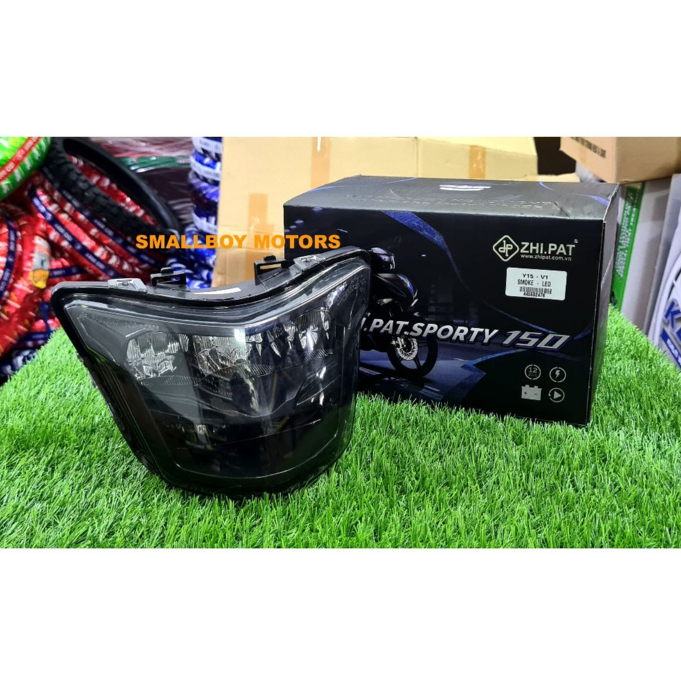 YAMAHA Y15ZR V1 LED ไฟหน้าไฟหน้า SMOKE LED LAMPU DEPAN HEAD LIGHT LAMP ชุด Y15ZRV1 Y15Z Y15 ZR Y150 