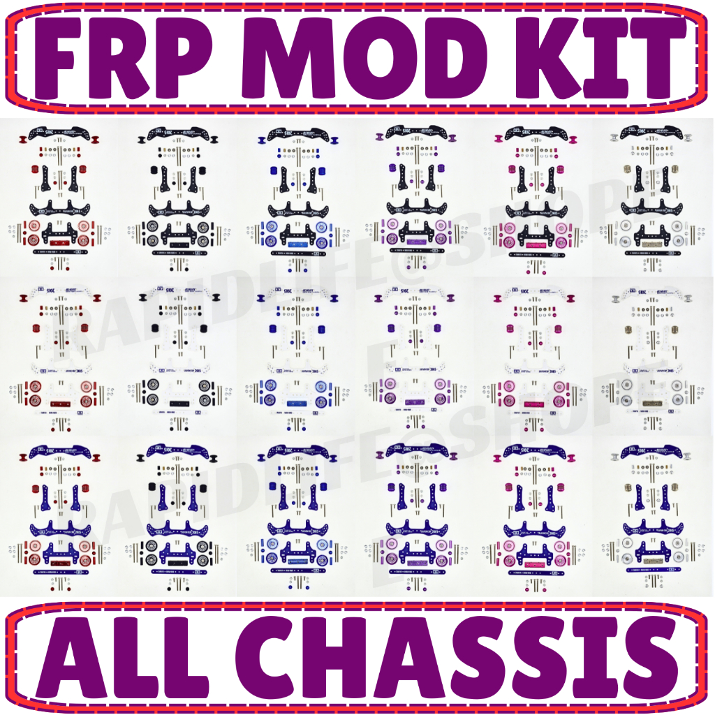 B-MAX FRP MODTAMIYA เลียนแบบ MA/AR/FMA/S2/VZ แชสซีการปรับเปลี่ยนชุดสําหรับ Tamiya/Daxing/Mowang/Rue/