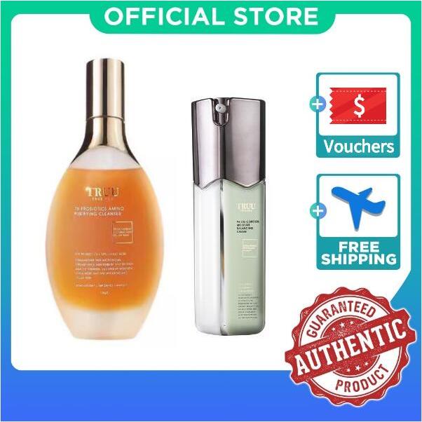 จัดส่งตลอด 24 ชั่วโมง Truu 童 99 控油保湿补 99 Oil-Control Moisture Balancing Cream 76 母酸洁露 76 Probiotics Amino Purifyi