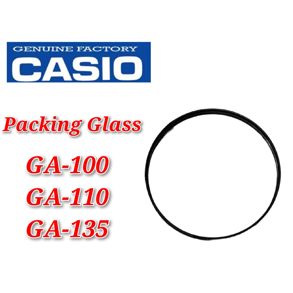 Casio G-Shock GA-100 / GA-110 / GA-135 - อะไหล ่ ทดแทน - บรรจุ/GLASS