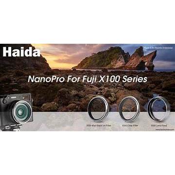 Haida NanoPro MC Clear Filter & Lens Hood สําหรับกล้อง FUJIFILM X100/X100VI Series (สีดํา)