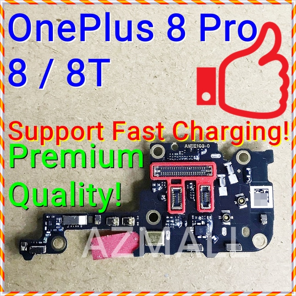 ใหม่ซิมการ์ดสล็อต FULL IC SUB Board ไมโครโฟน MIC สําหรับ OnePlus 8T / 8 Pro / 8 5G