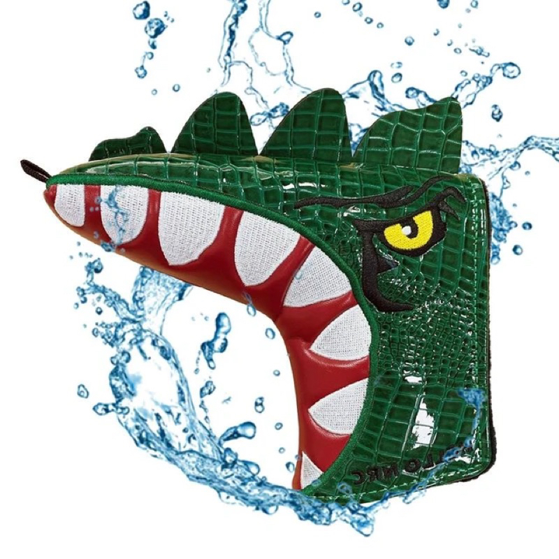 ผ้าโพกศีรษะพัตเตอร์กอล์ฟจระเข้ - Novelty Universal Putting Green Dinosaur Odyssey Scotty Bettinardi 