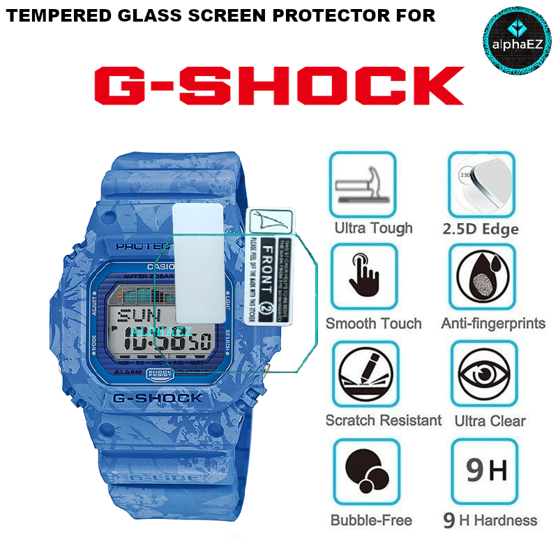 Casio G-Shock GLX-5600F-2 9H นาฬิกาป ้ องกันหน ้ าจอกระจกนิรภัย Scratch Resist DW5600 DW5610 GM5600 GWB5600